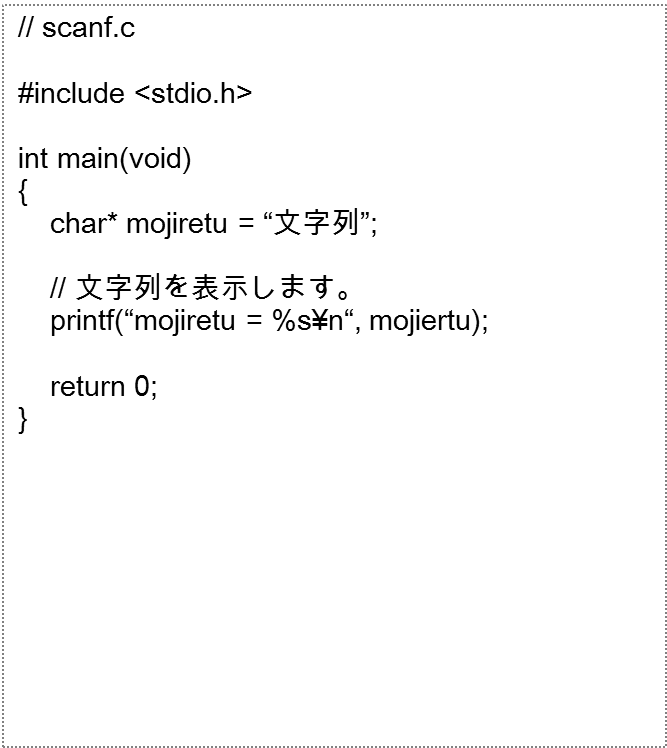 文字列を扱う①（コード）