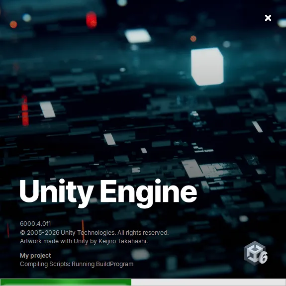 Unityプロジェクトの作成