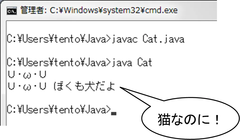 犬になりすます②