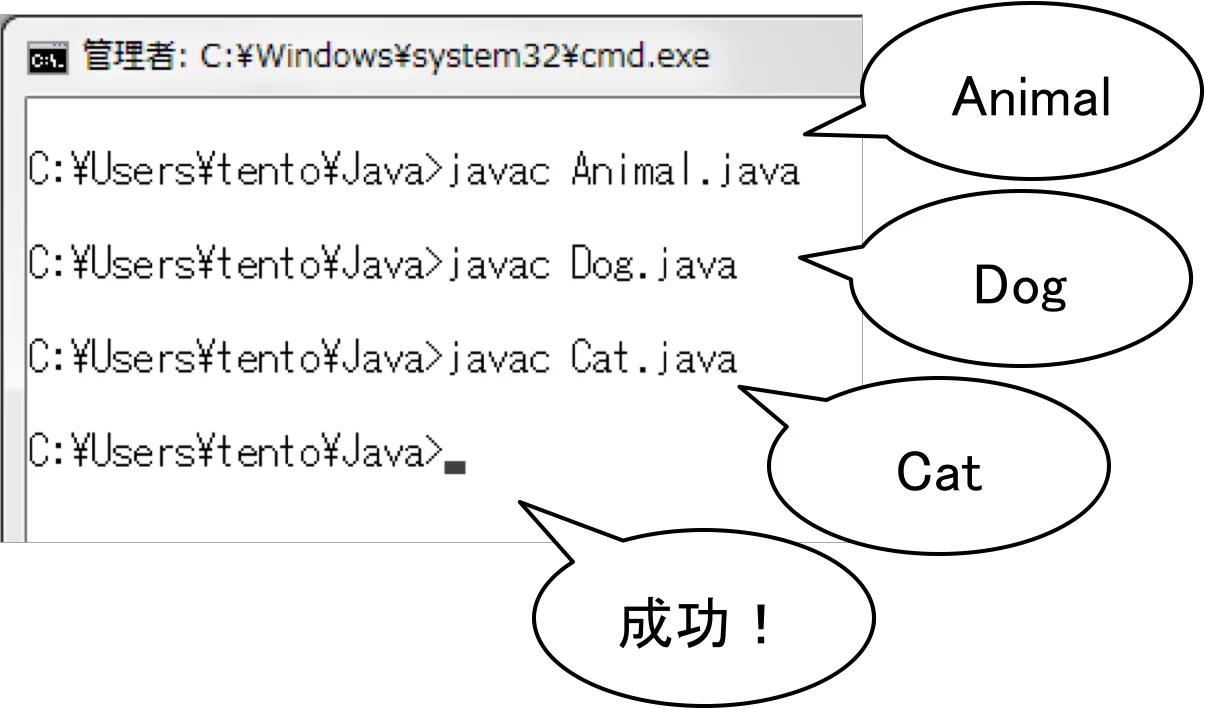 猫クラスを作ろう②